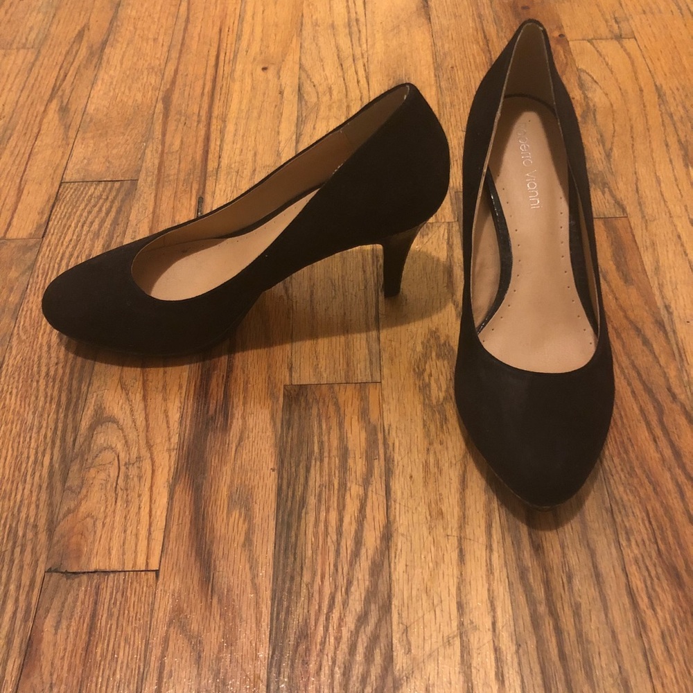Black heels
